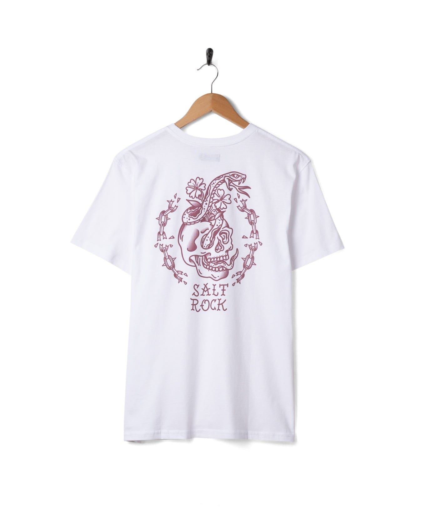 Yesterdays Youth - Mens Oversized Short Sleeve T-Shirt - White