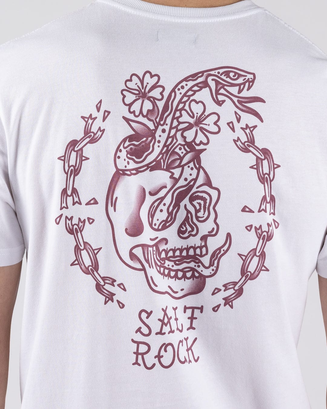 Yesterdays Youth - Mens Oversized Short Sleeve T-Shirt - White