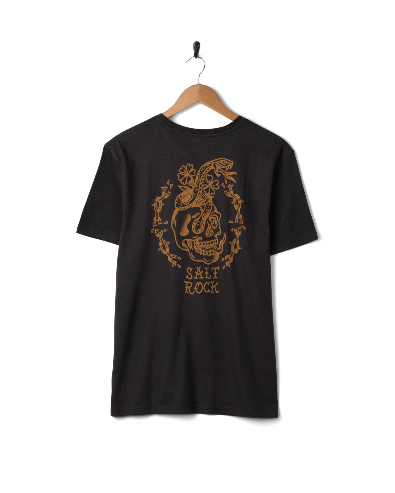 Yesterdays Youth - Mens Oversized Short Sleeve T-Shirt - Dark Grey