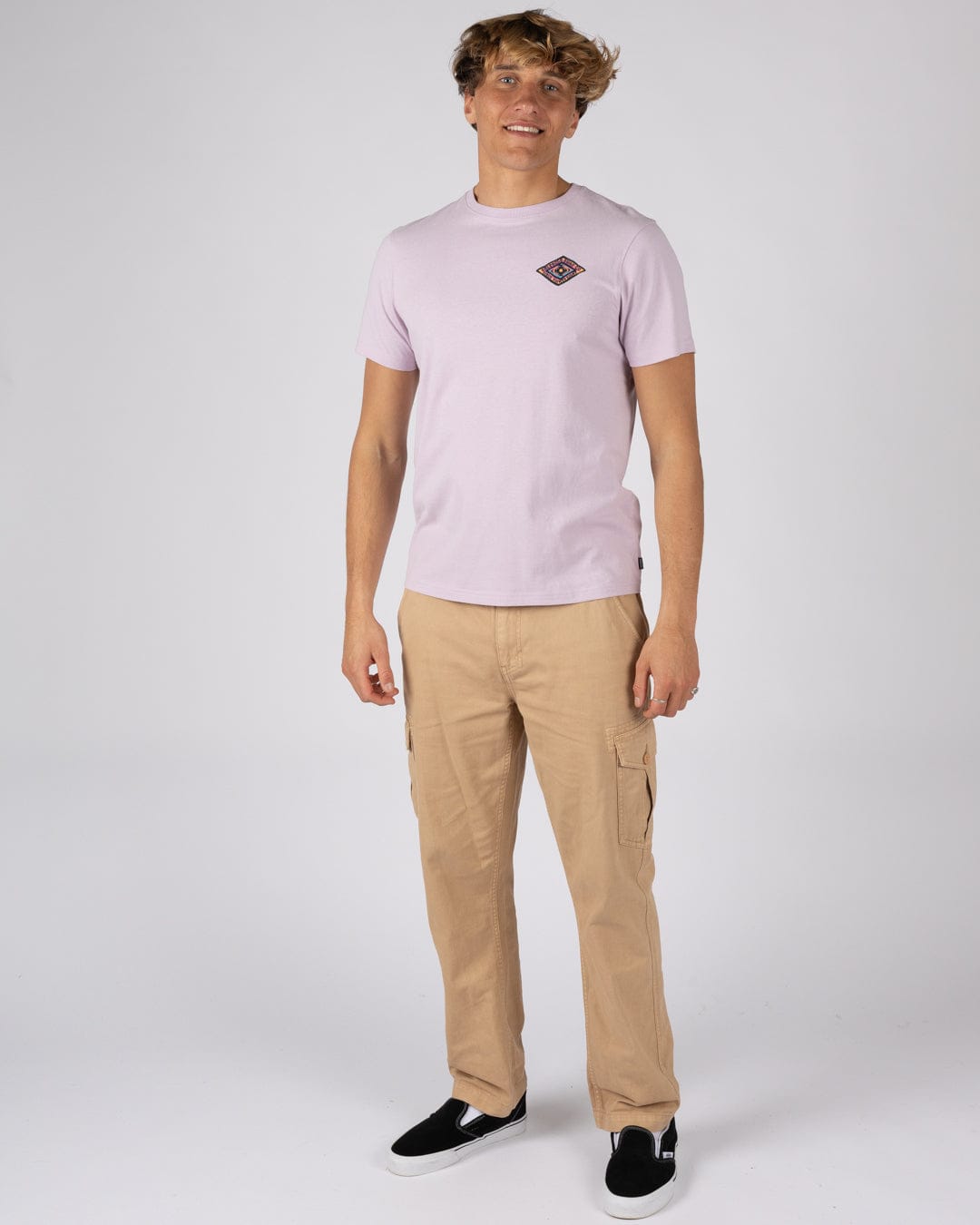 Offshore - Mens Short Sleeve T-Shirt - Purple
