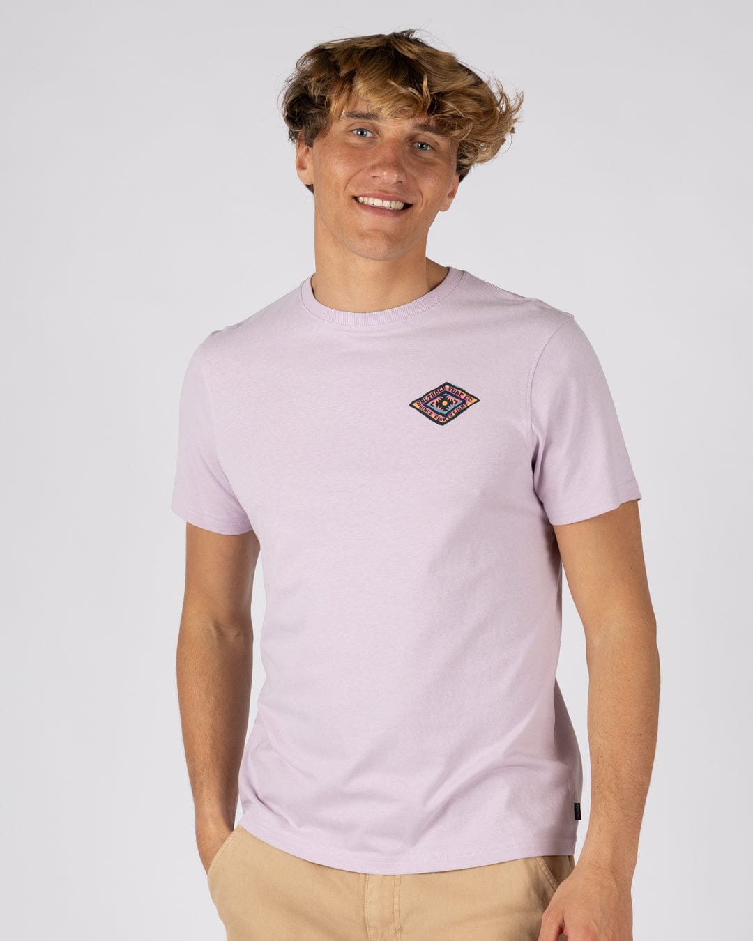 Offshore - Mens Short Sleeve T-Shirt - Purple