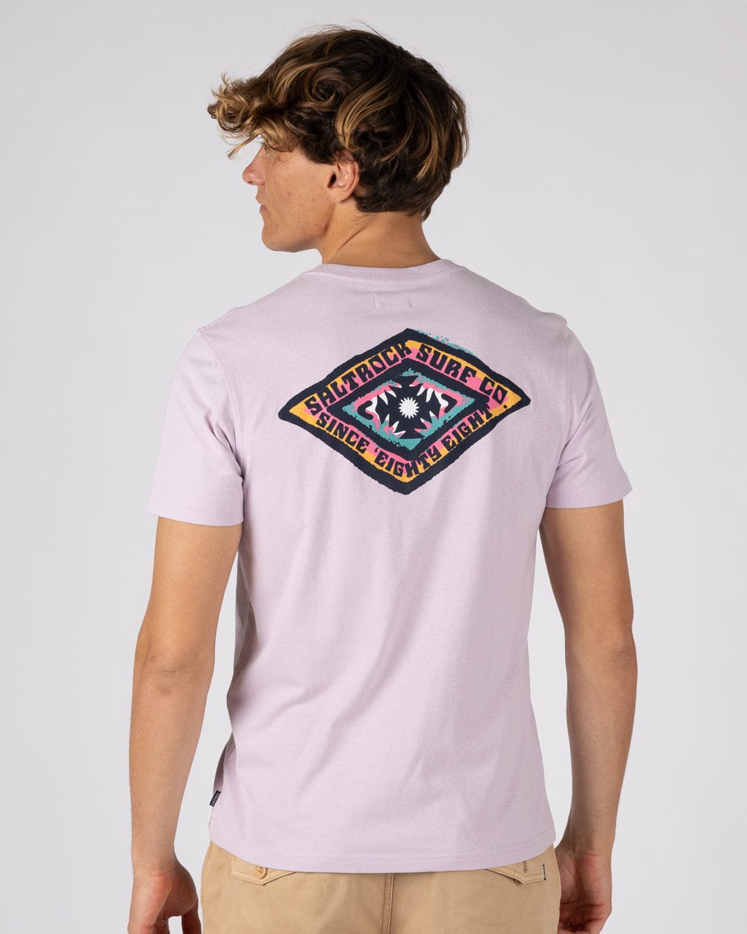 Offshore - Mens Short Sleeve T-Shirt - Purple