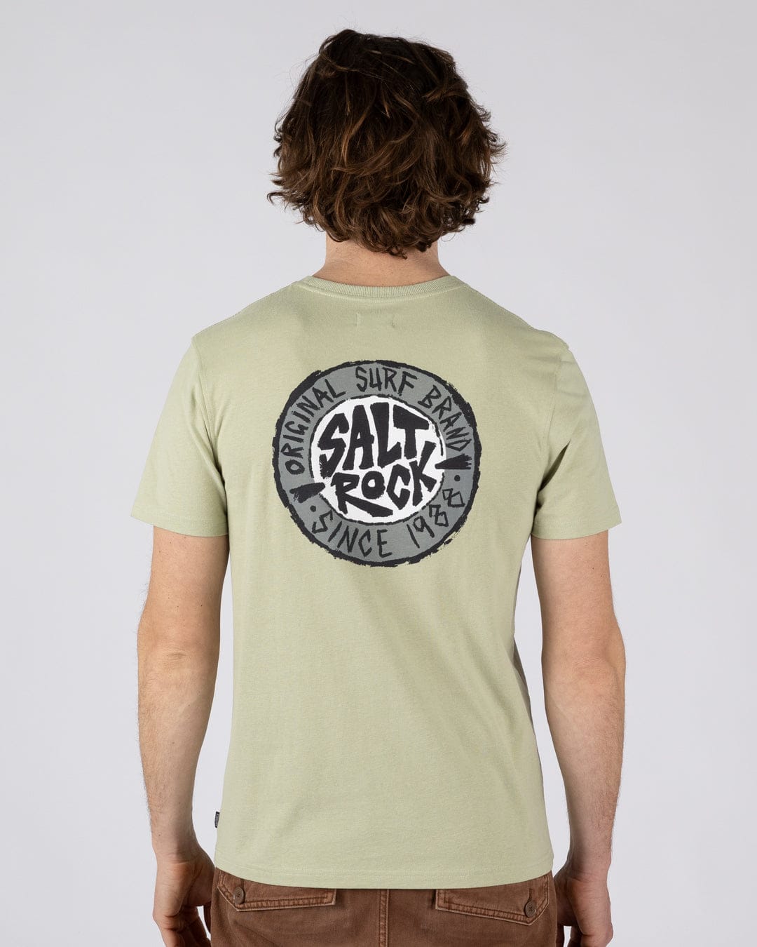 Original SR - Mens Short Sleeve T-Shirt - Light Green