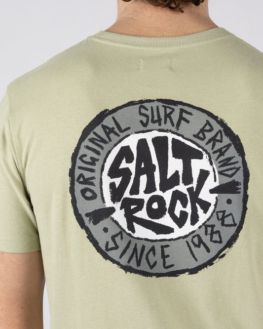 Original SR - Mens Short Sleeve T-Shirt - Light Green