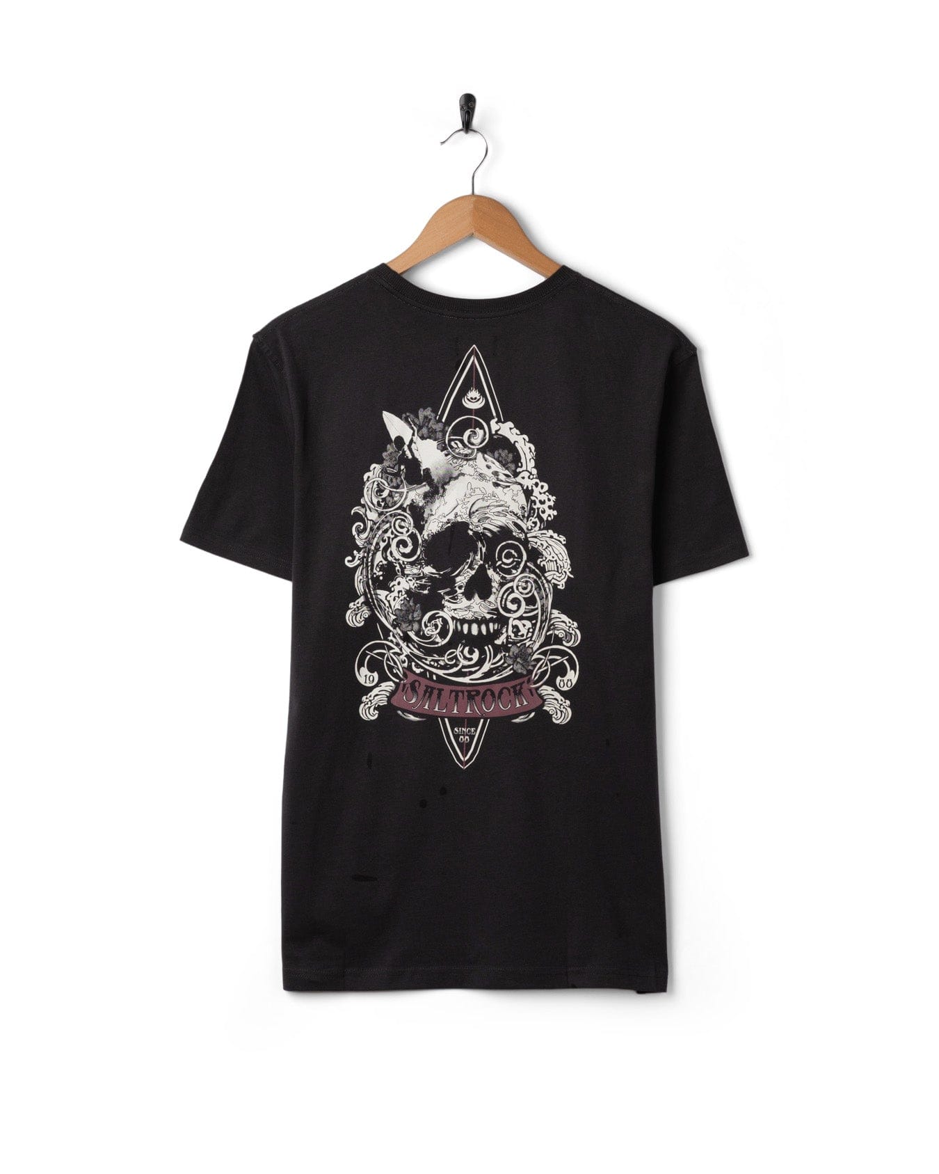 Dark Water  - Mens Short Sleeve T-Shirt - Dark Grey