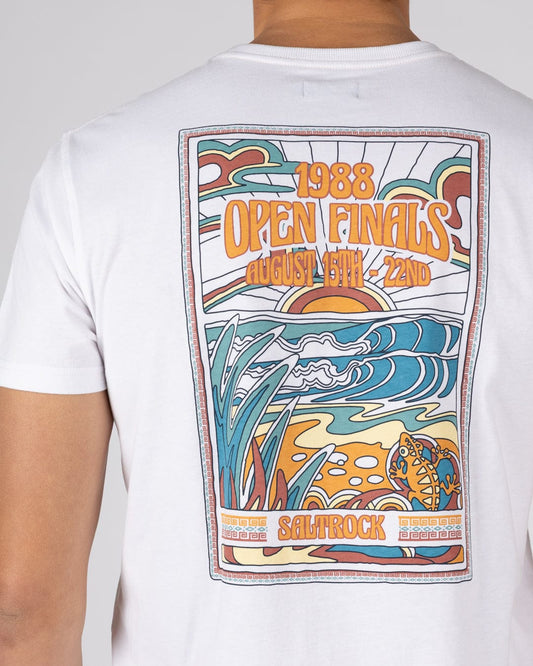 Open Finals - Mens Short Sleeve T-Shirt - White