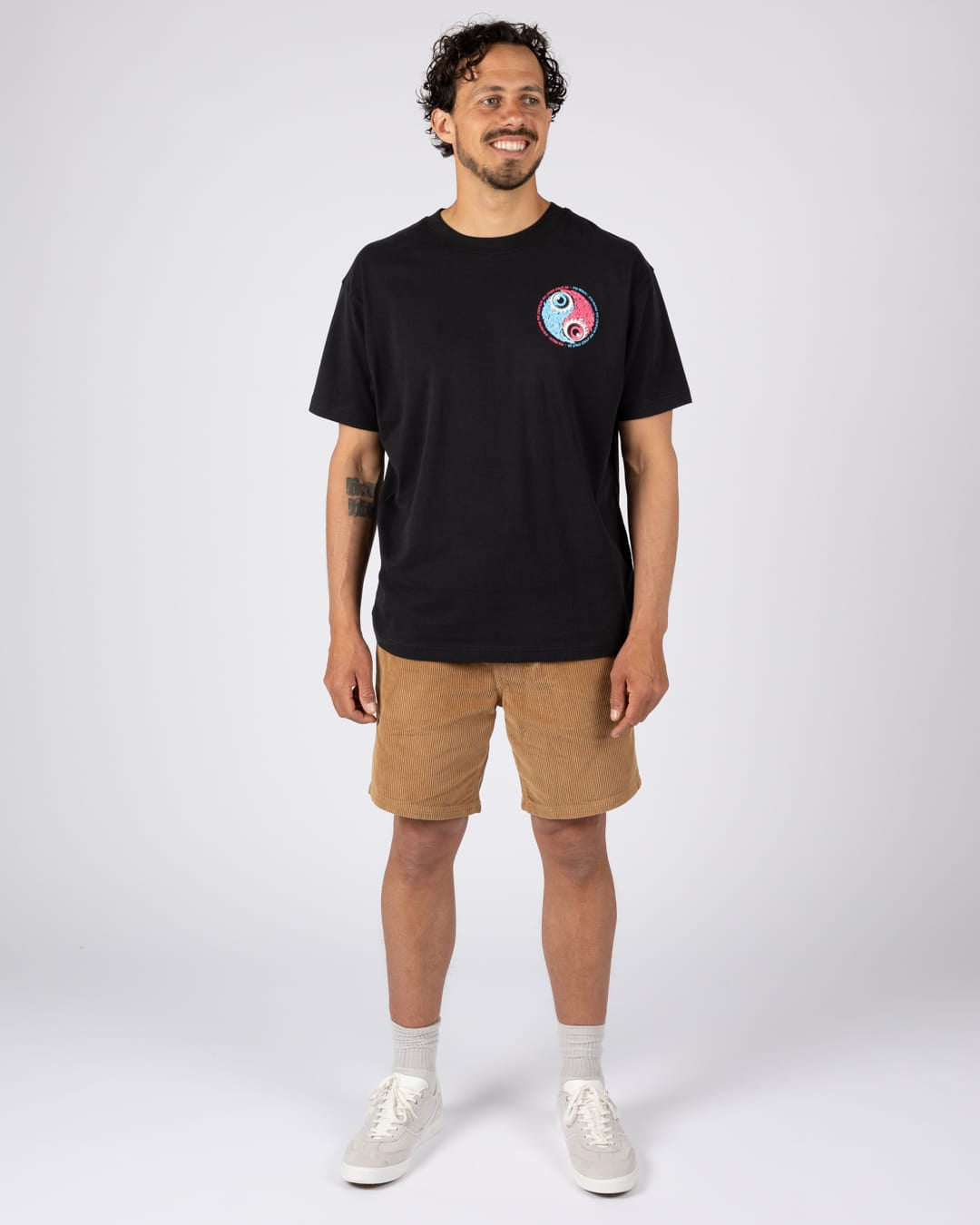 Blink Mens Short Sleeve T-Shirt in Black