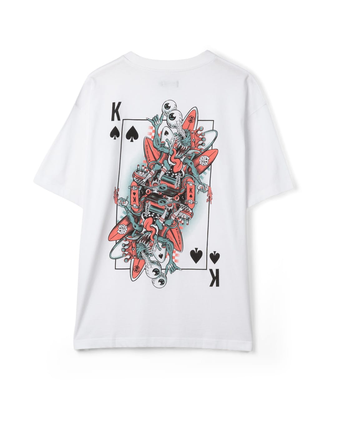 King Creeper Mens Short Sleeve Tee in White