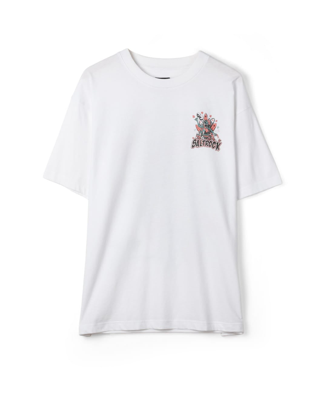 King Creeper Mens Short Sleeve Tee in White