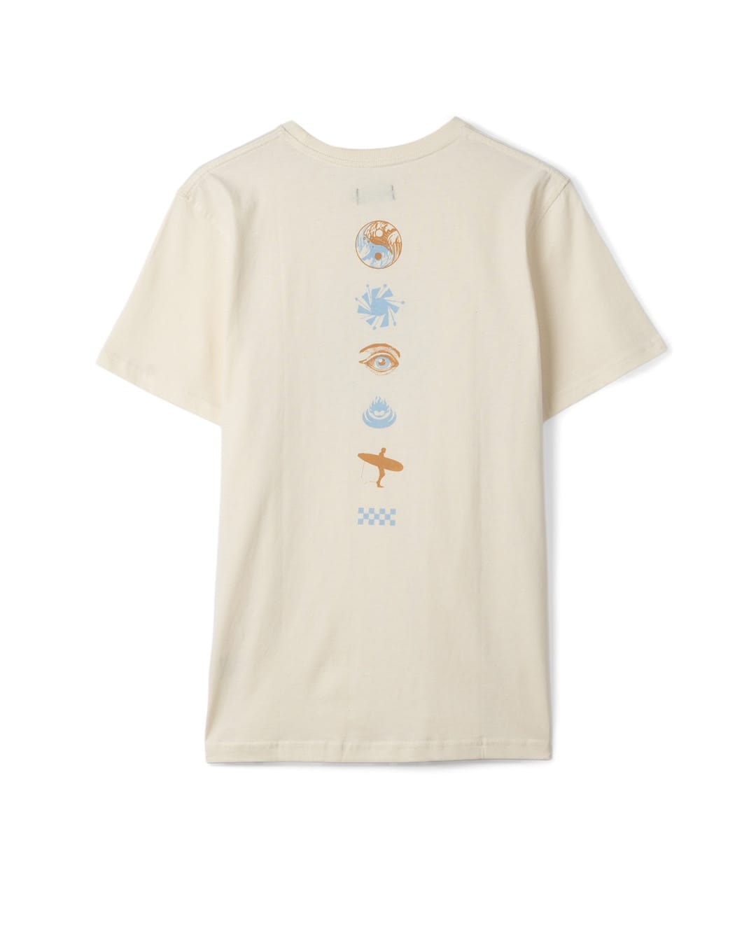 Portal Mens T-Shirt In Cream