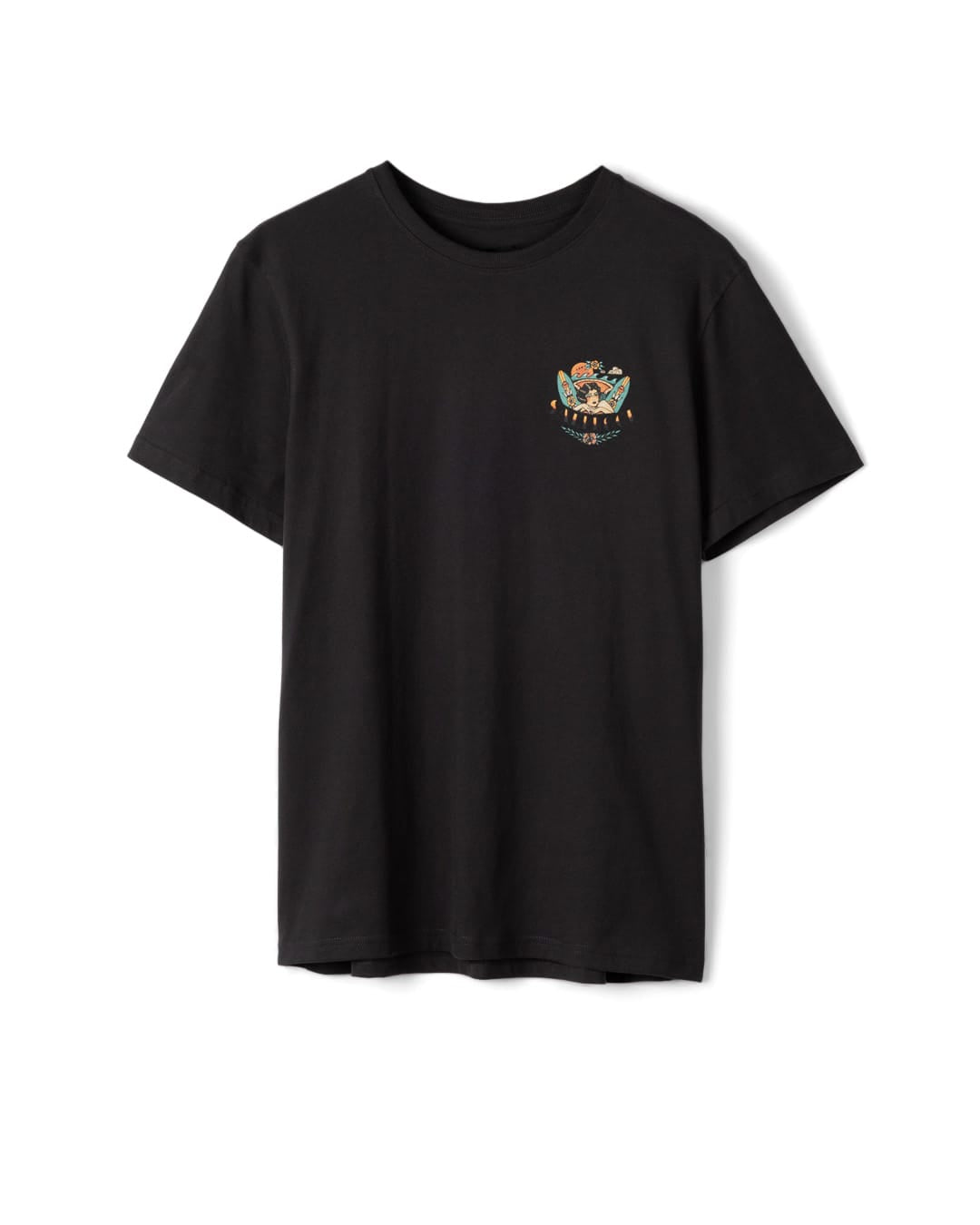 Tiger Tattoo Mens T-Shirt in Grey