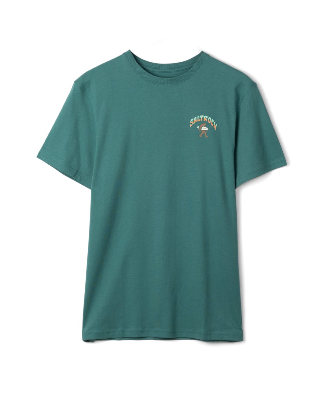 Base Camp Mens Classic Short Sleeve T-Shirt In Dark Green