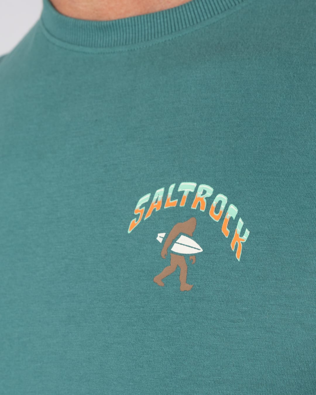 Base Camp Mens Classic Short Sleeve T-Shirt In Dark Green