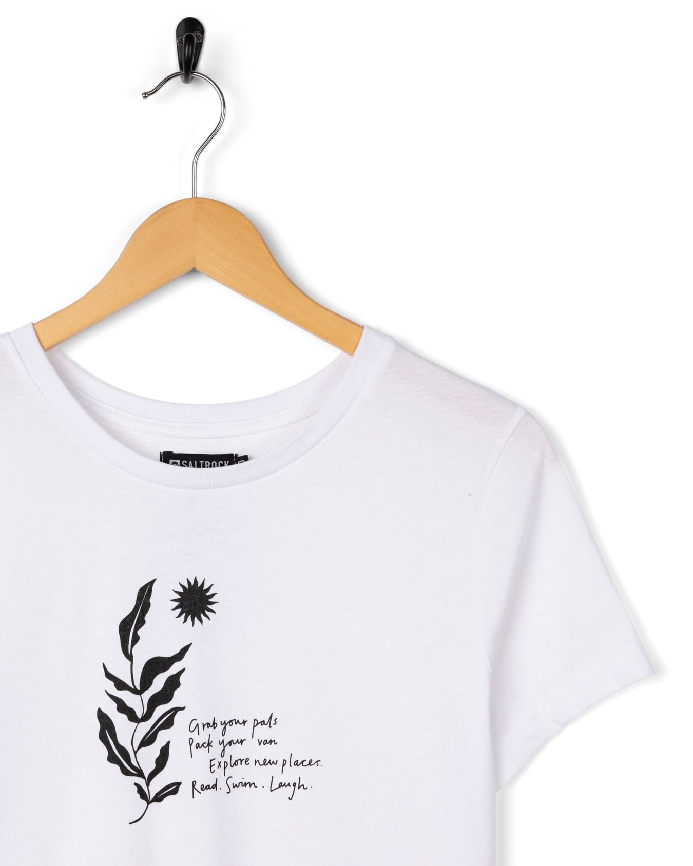 Nala - Womens Short Sleeved T-Shirt - White