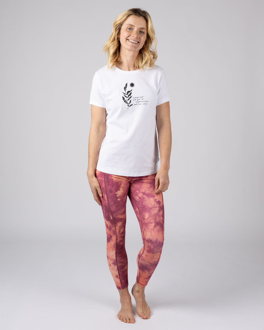 Nala - Womens Short Sleeved T-Shirt - White