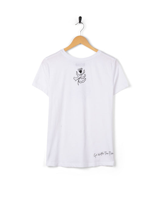 Nala - Womens Short Sleeved T-Shirt - White