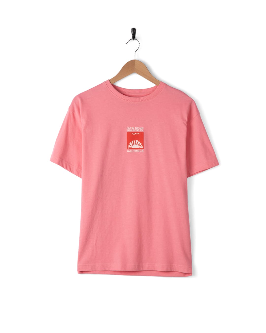 Sea Swim Womens Short Sleeve T-Shirt In Bright Pink
