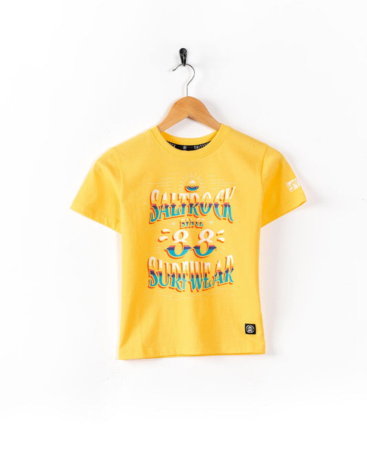 Mex Logo - Kids T-Shirt - Yellow