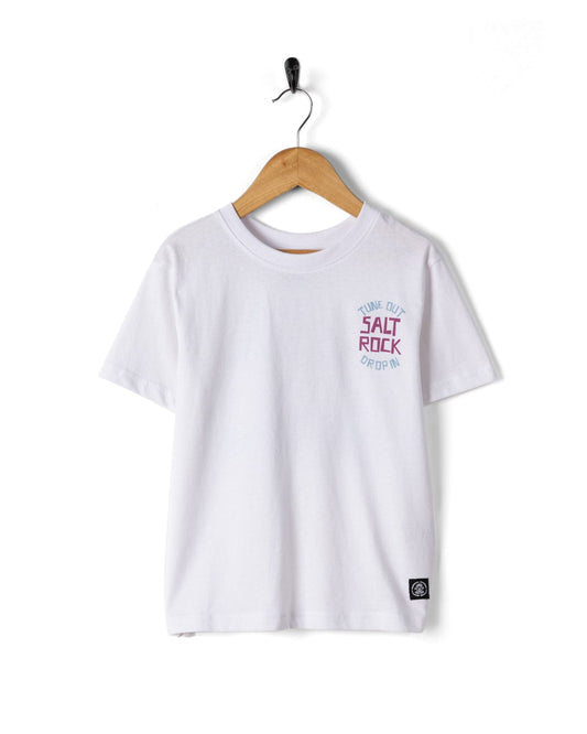 Tune Out - Kids T-Shirt - White
