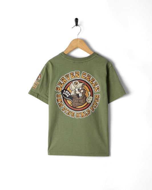 Beaver Creek - Kids Short Sleeve T-Shirt - Green