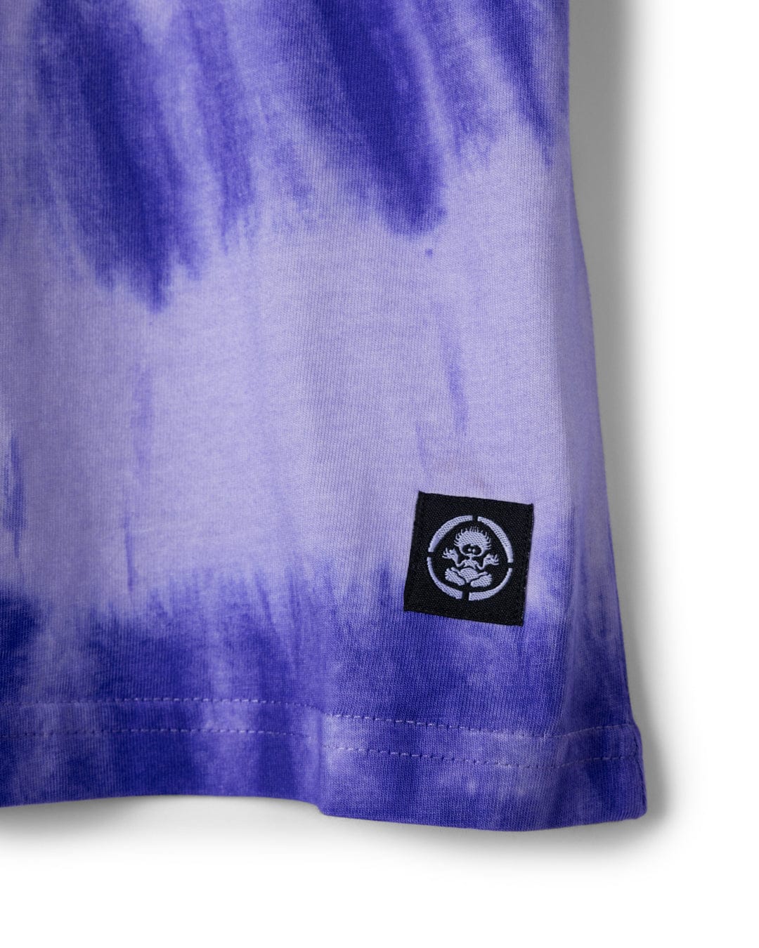 Lost Ships  Kids Tie Dye Short Sleeve T-Shirt in Purple
