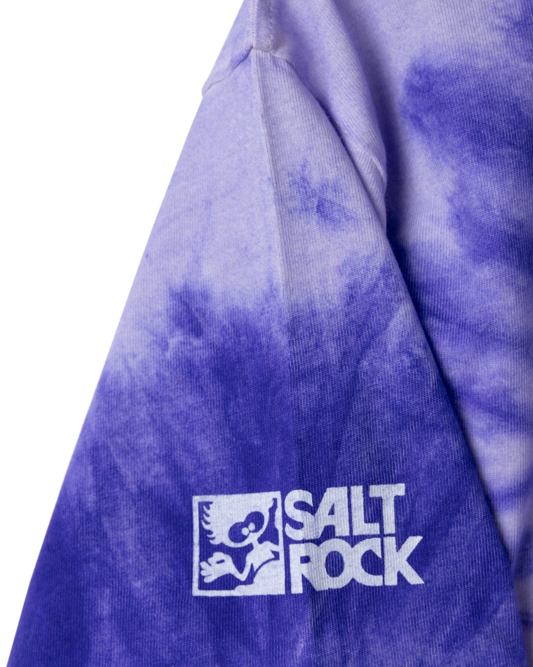 Lost Ships  Kids Tie Dye Short Sleeve T-Shirt in Purple