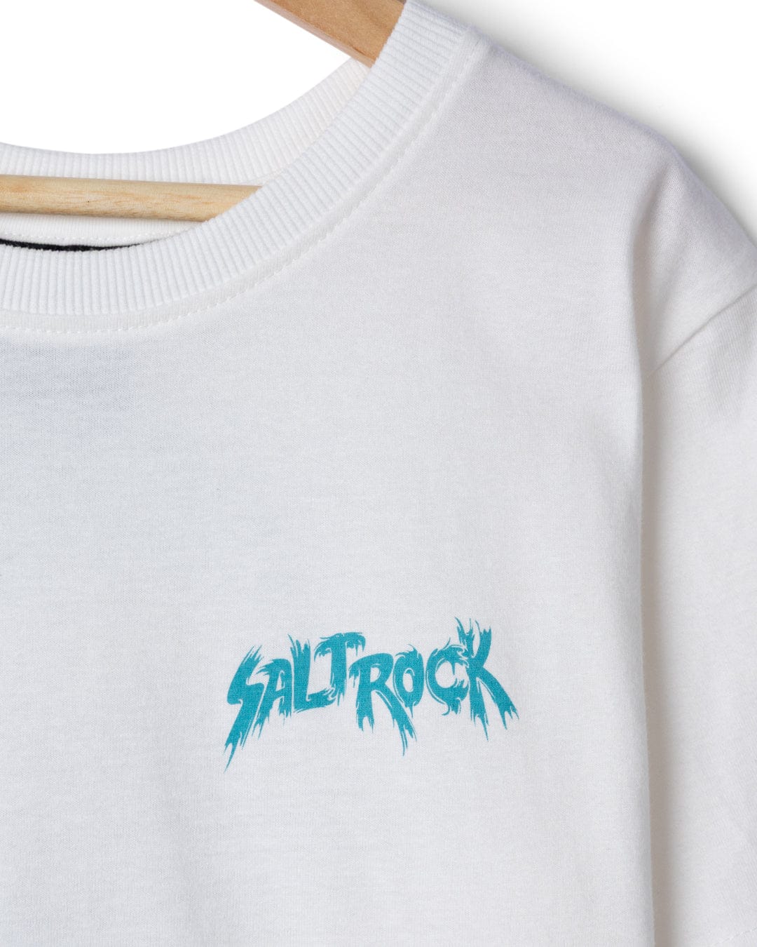 Jaws Kids Short Sleeve T-Shirt in Cream