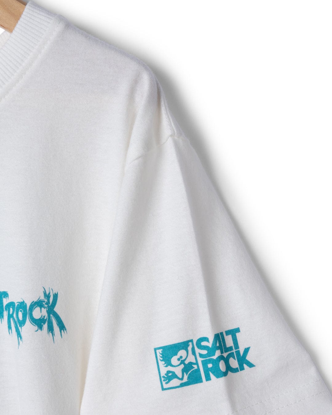 Jaws Kids Short Sleeve T-Shirt in Cream