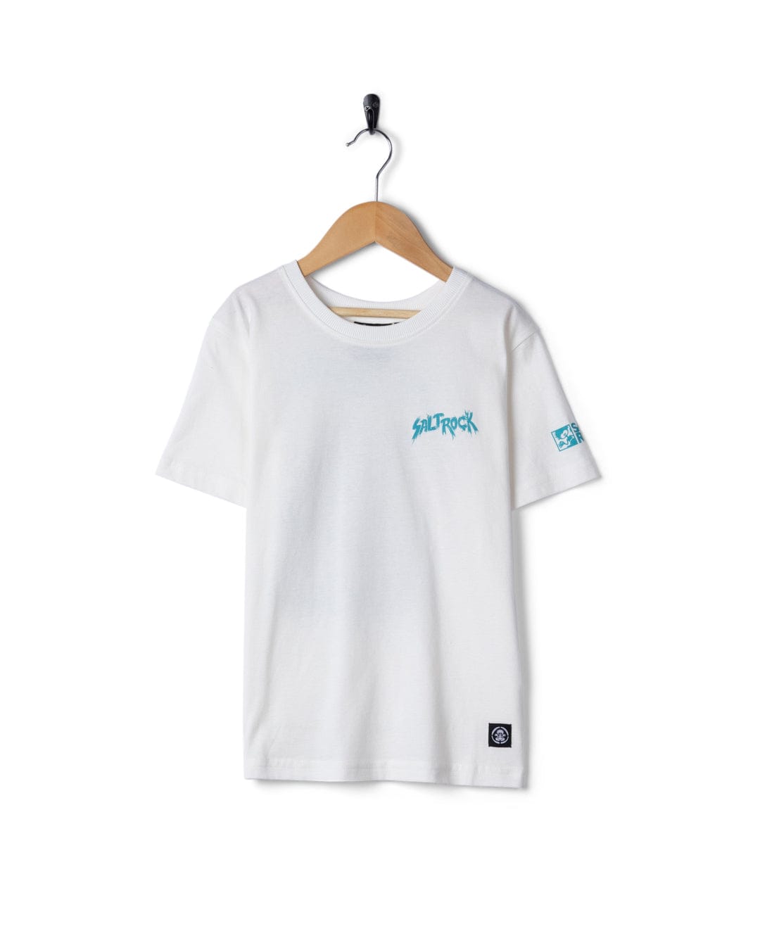 Jaws Kids Short Sleeve T-Shirt in Cream