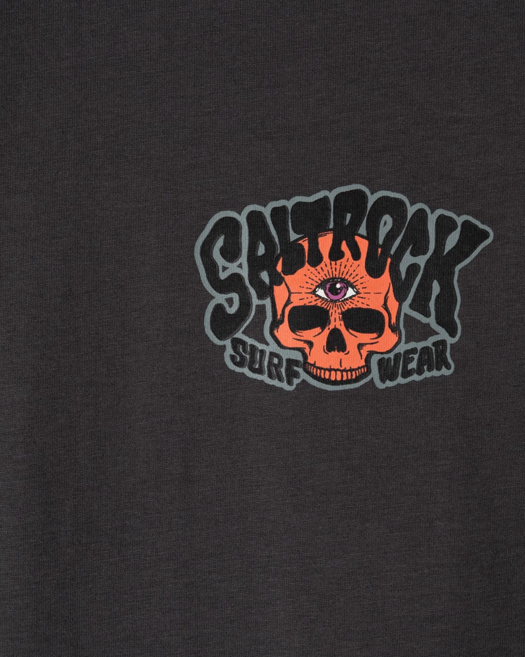Tiger Shark Kids Classic Short Sleeve T-Shirt In Dark Grey
