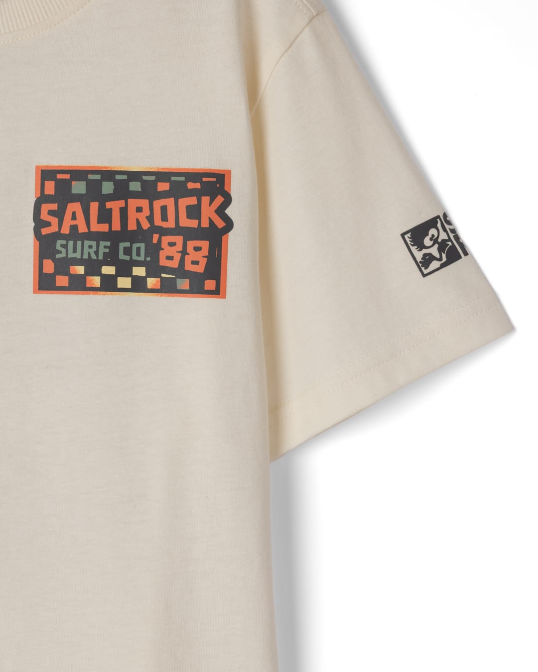 Ska Kids Classic Short Sleeve T-Shirt In Cream
