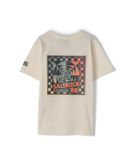Ska Kids Classic Short Sleeve T-Shirt In Cream
