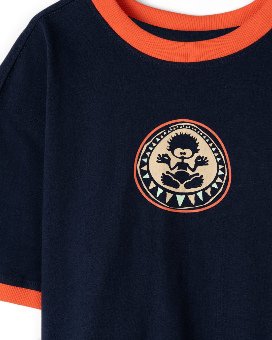 Origin Tok - Oversized S/S Tee - DRESS BLUE