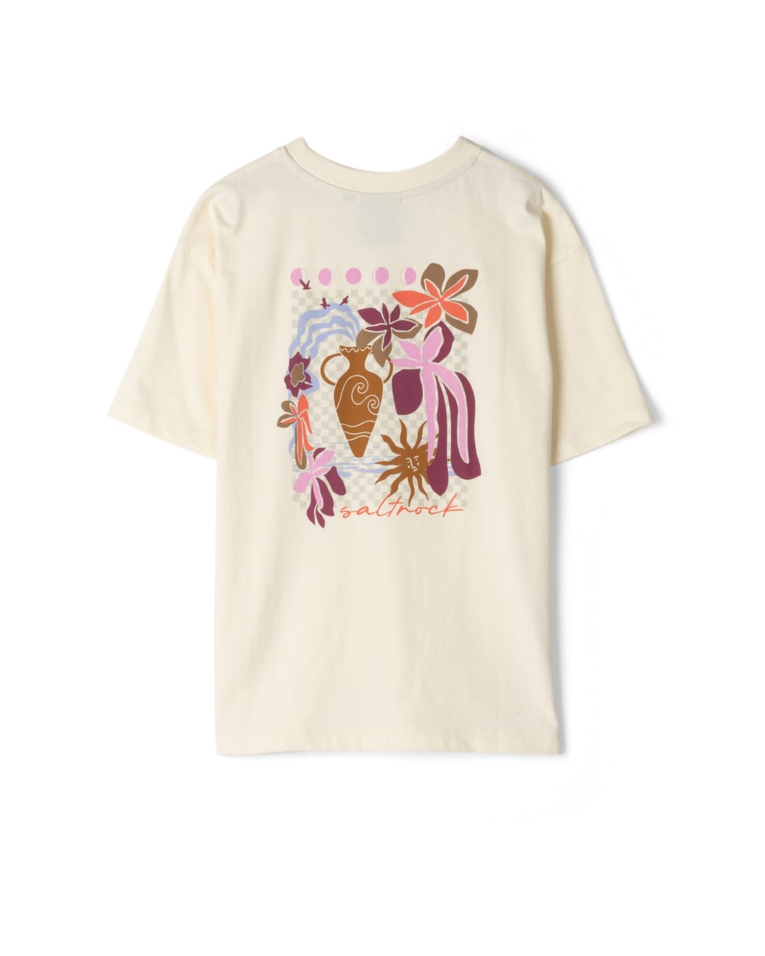 Aria Kids Oversized T-Shirt in Cream