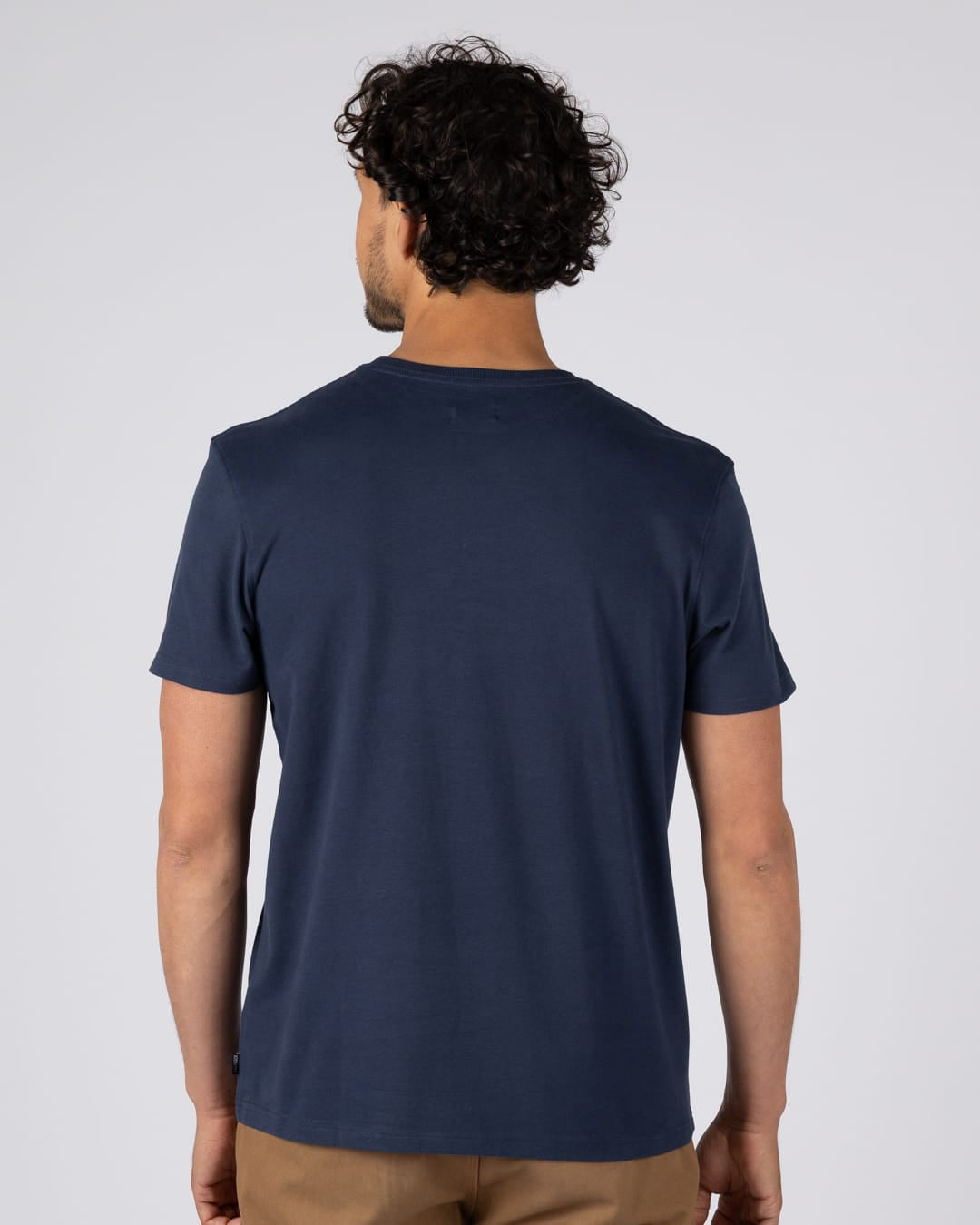 Smoke Em Mens Short Sleeve Tee in Dress Blue
