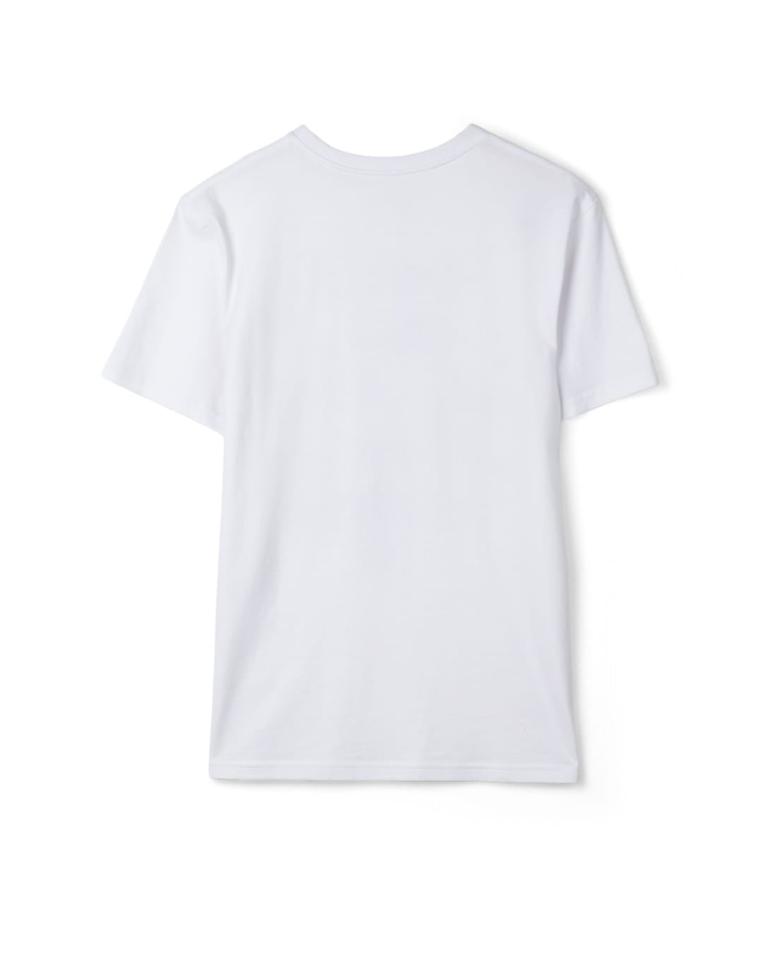 Glide 'N' Slide Mens Short Sleeve Tee in White