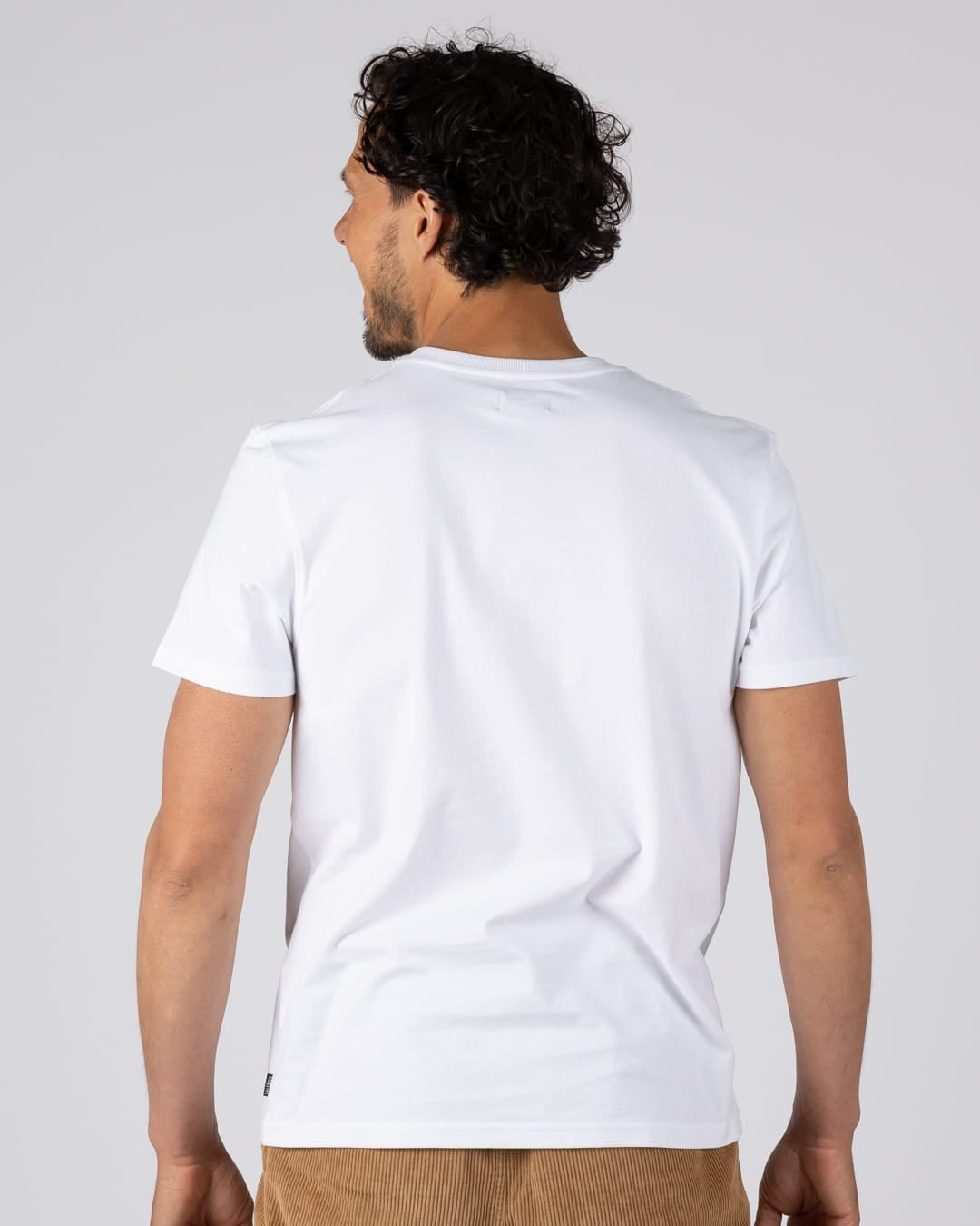 Glide 'N' Slide Mens Short Sleeve Tee in White