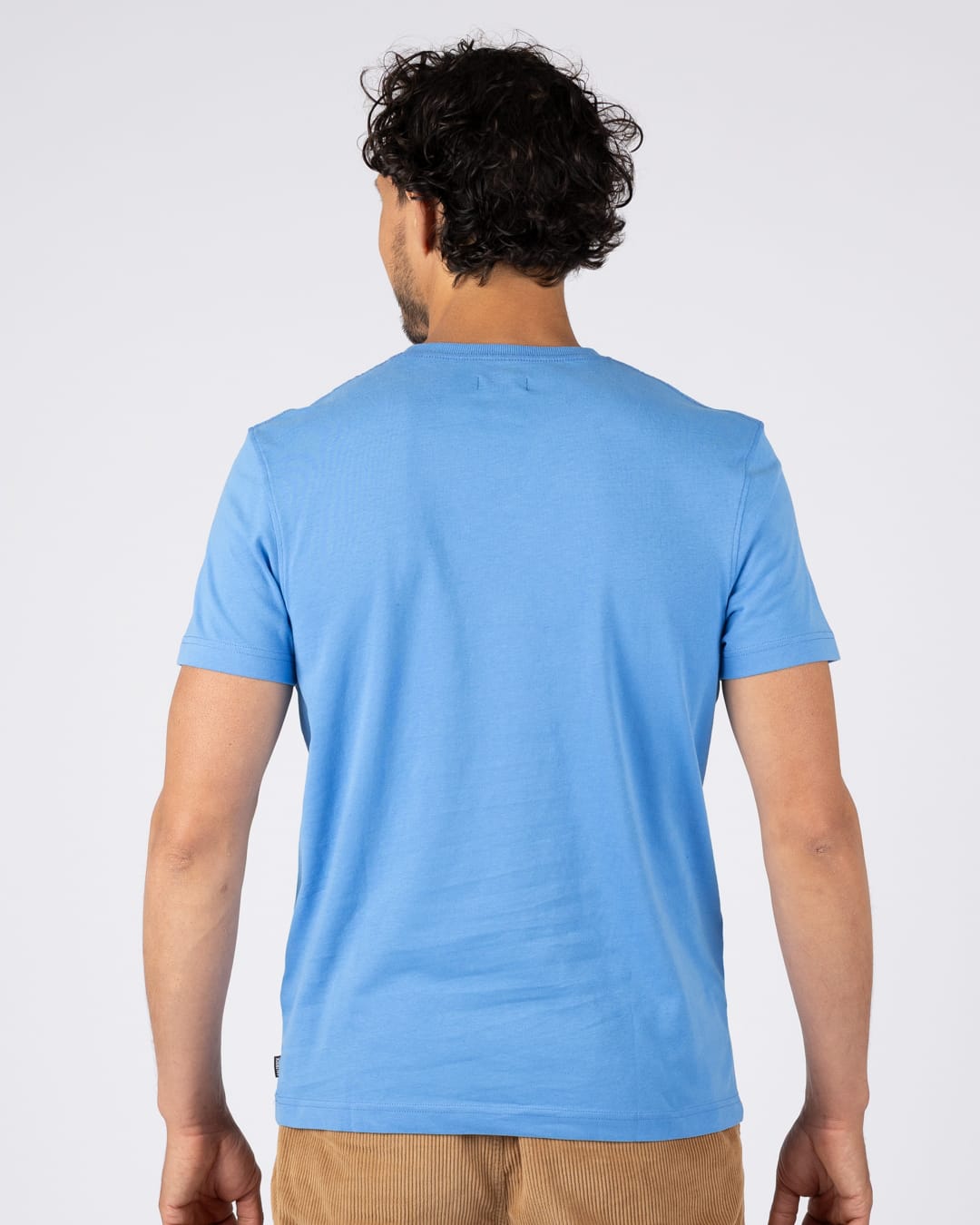 Hot Rod Crew Short Sleeve Tee in Bright Blue