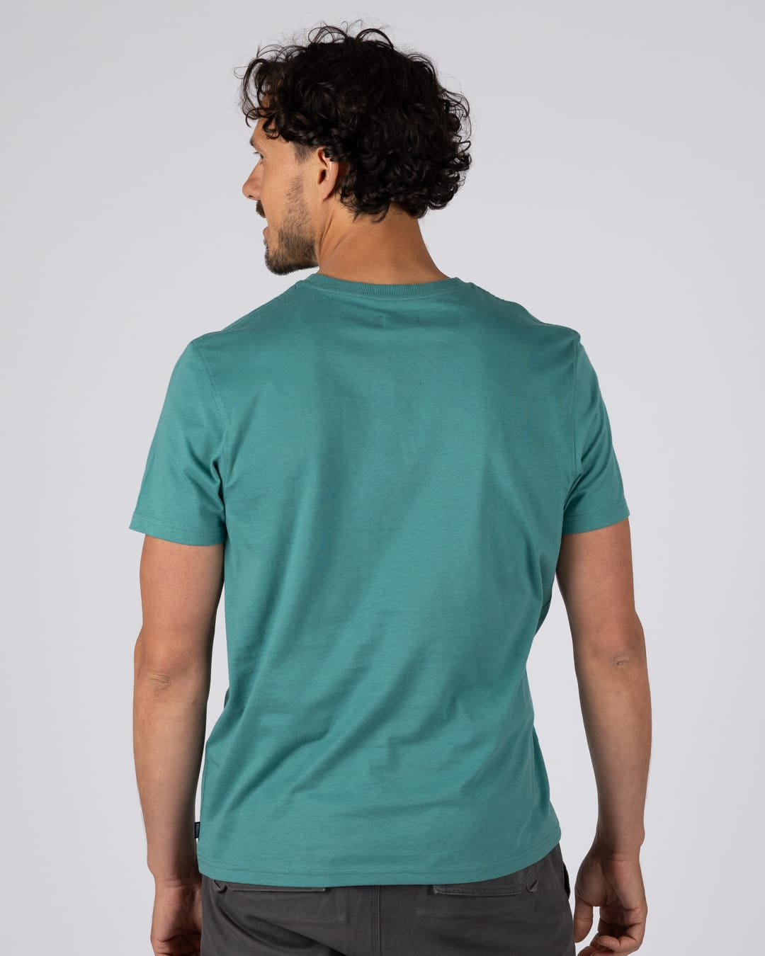 Rise Mens Short Sleeve Tee in Dark Teal