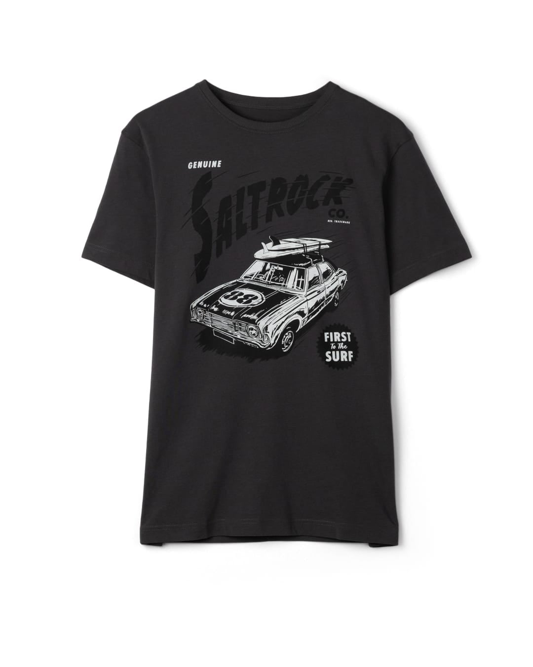 Speed Demon Mens Short Sleeve Tee in Dark Grey