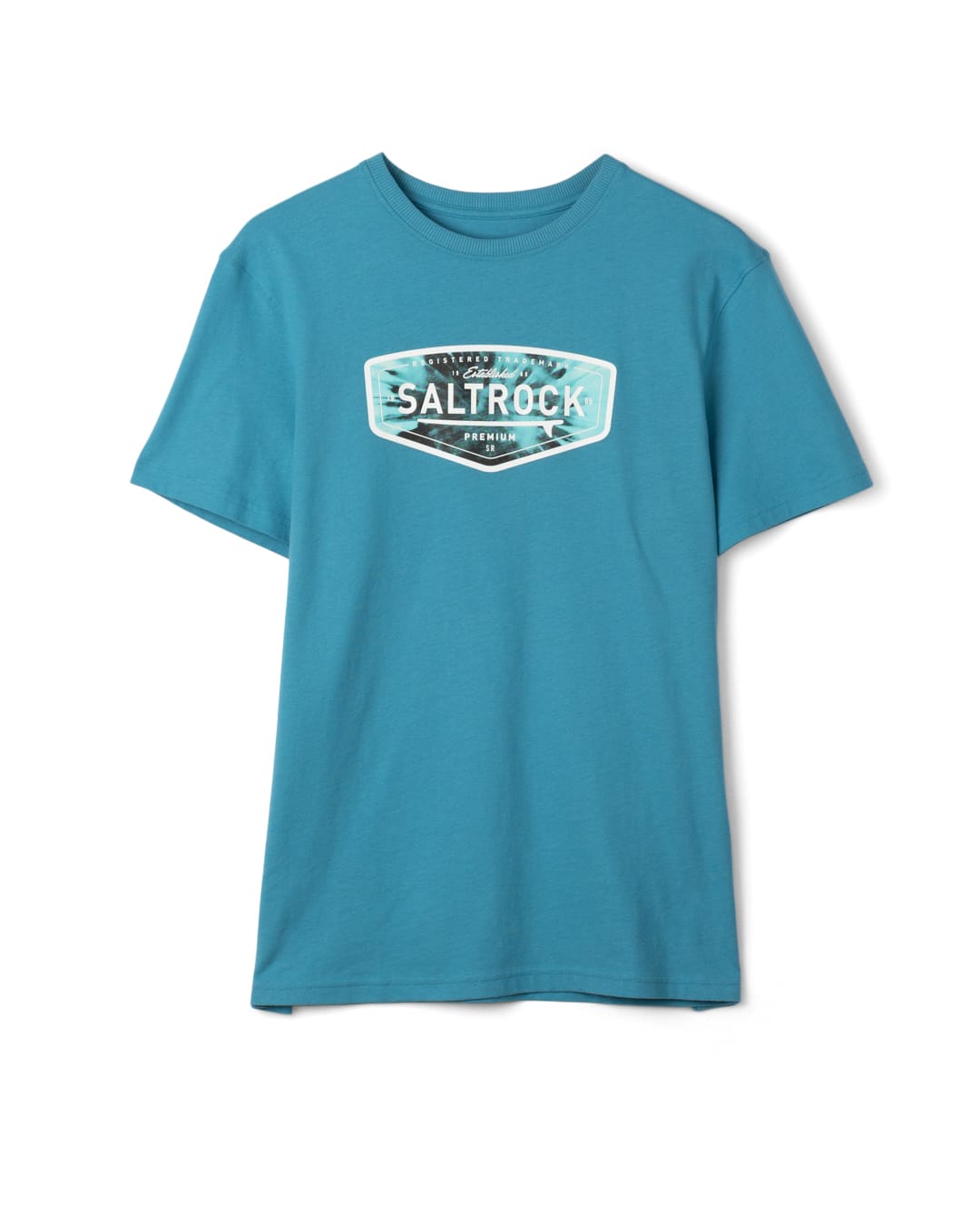Endless Tie Dye Mens Short Sleeve Tee in Bright Blue