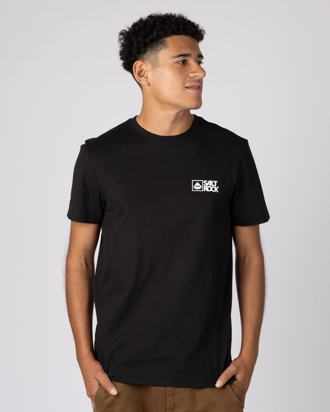 Essential Mens Short Sleeve T-Shirt in Black