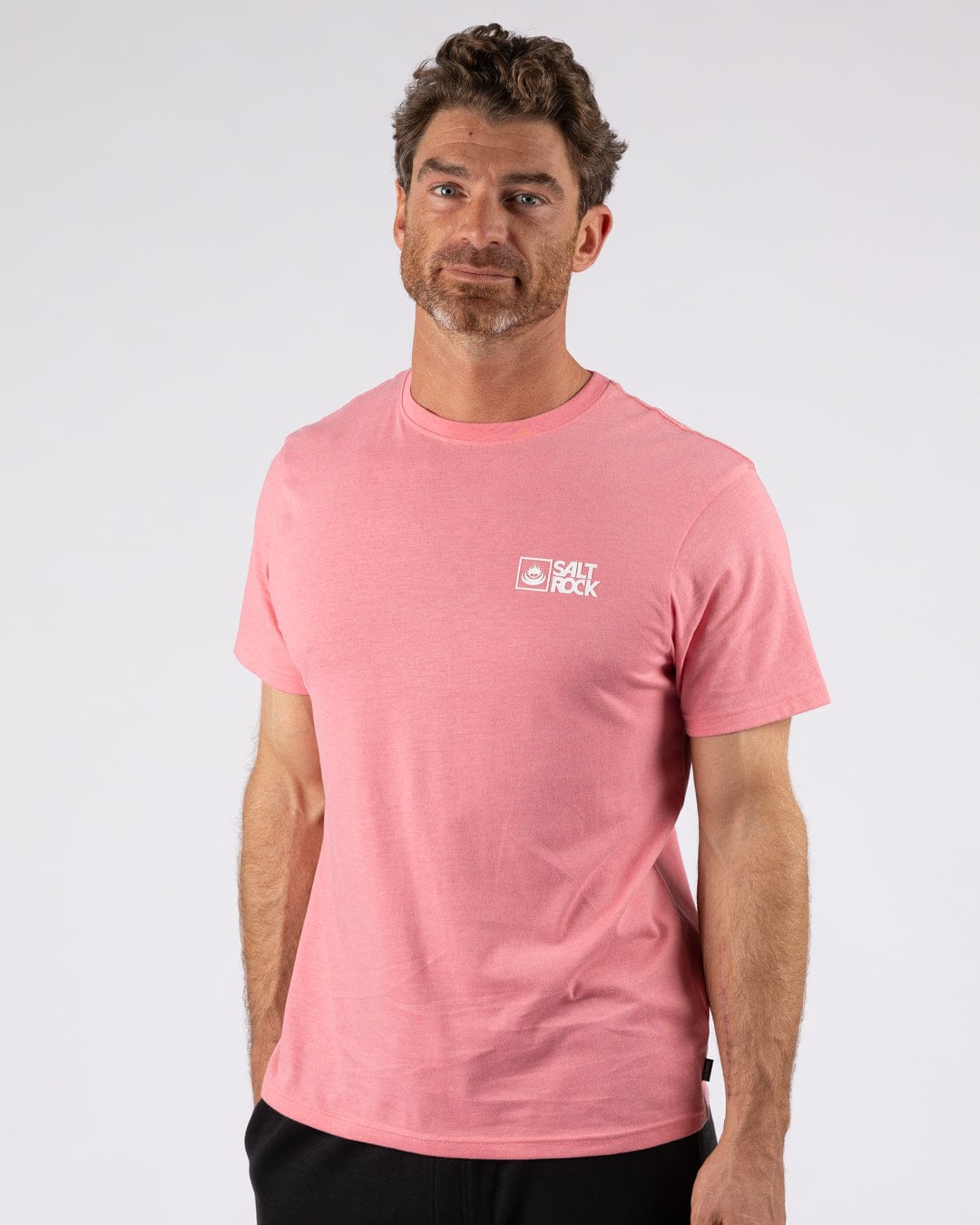 Saltrock Original - Mens Short Sleeve T-Shirt - Pink