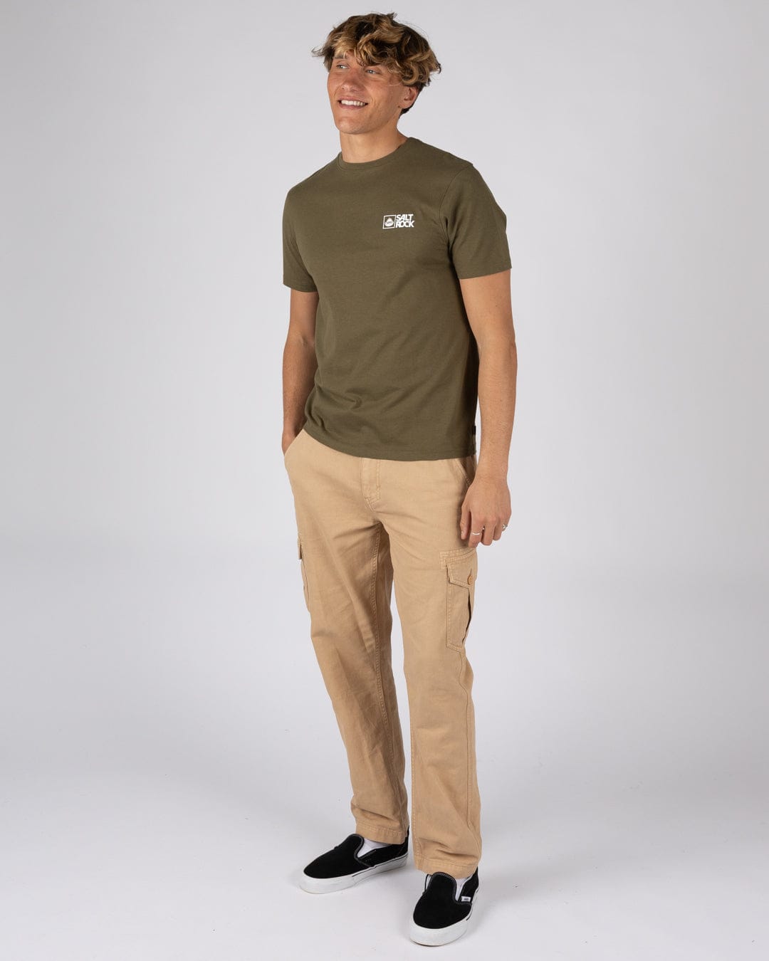 Saltrock Original - Mens Short Sleeve T-Shirt - Green