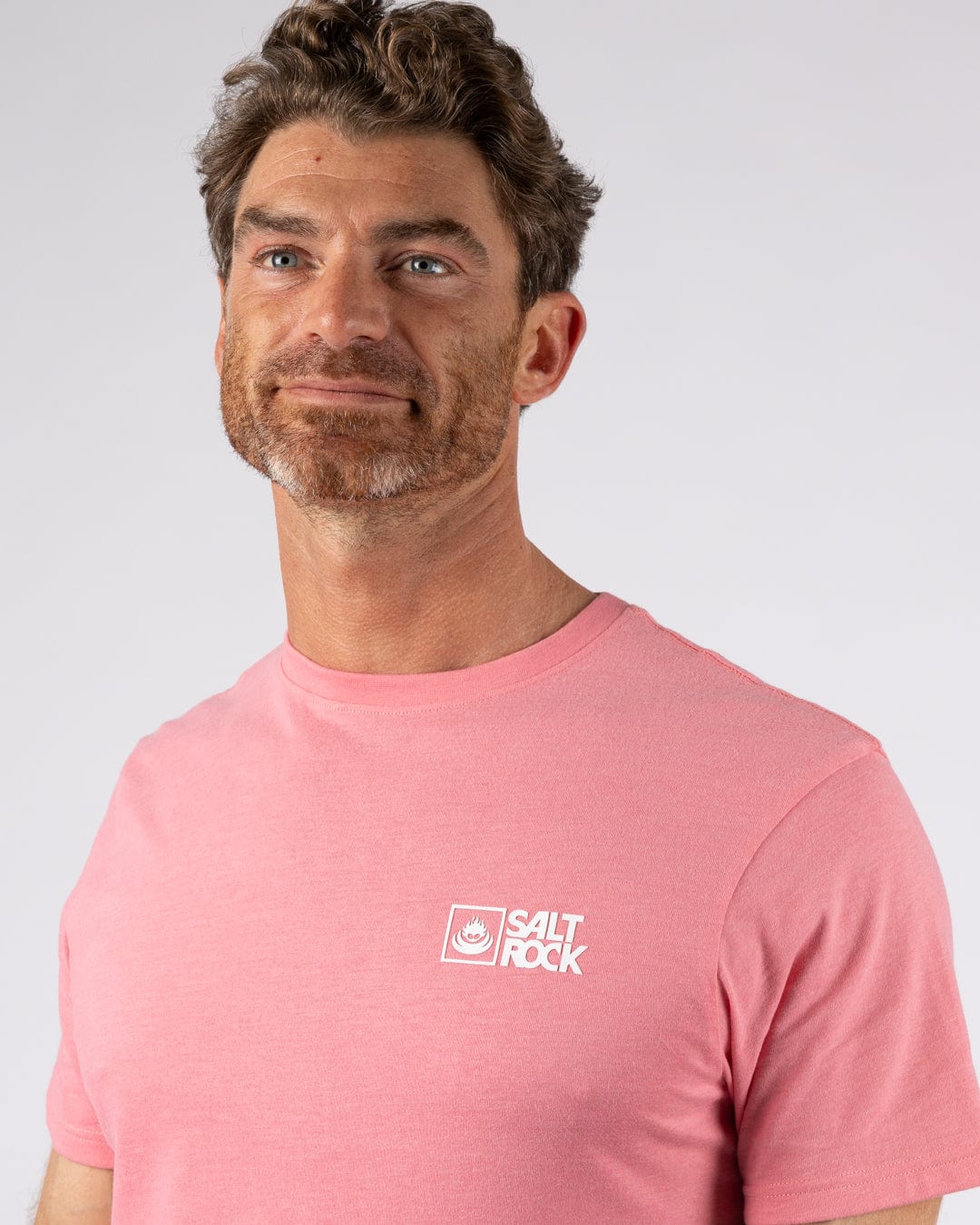 Saltrock Original - Mens Short Sleeve T-Shirt - Pink