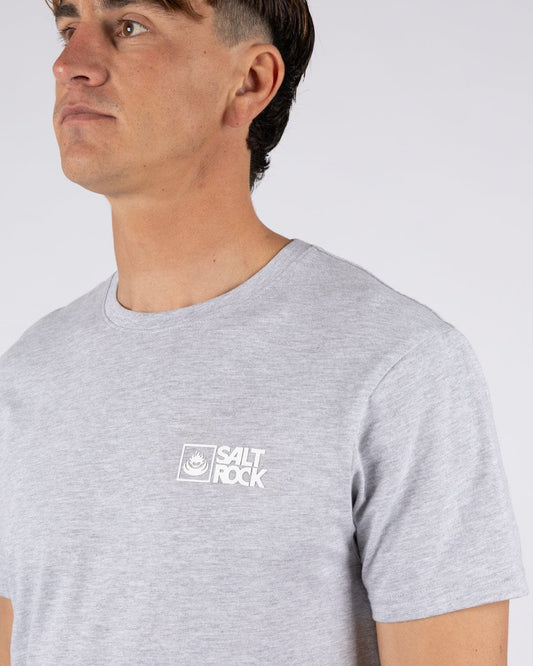 Saltrock Original - Mens Short Sleeve T-Shirt - Grey