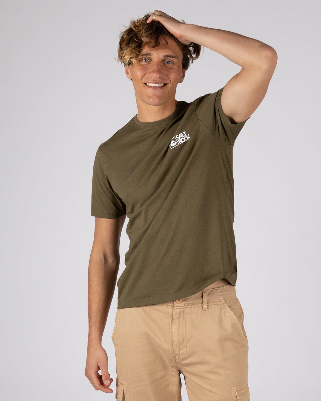 Saltrock Original - Mens Short Sleeve T-Shirt - Green