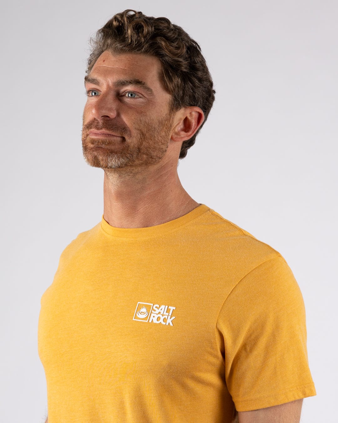 Saltrock Original - Mens Short Sleeve T-Shirt - Yellow