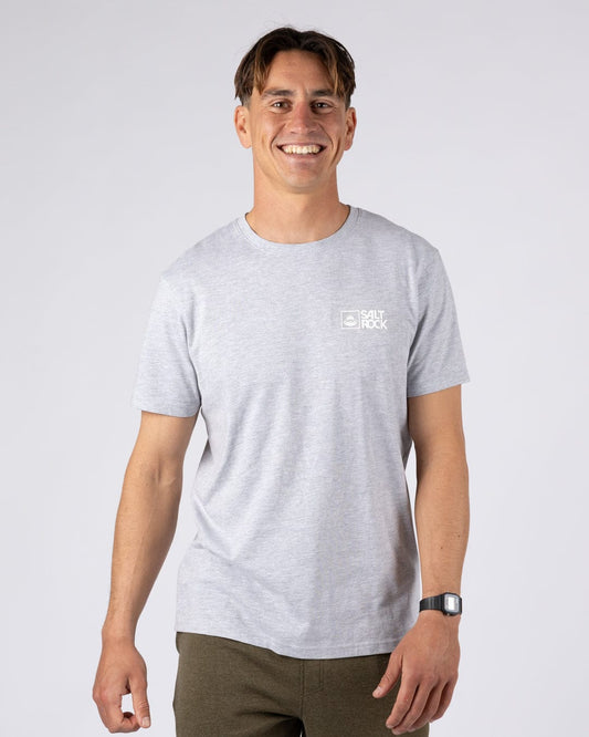 Saltrock Original - Mens Short Sleeve T-Shirt - Grey