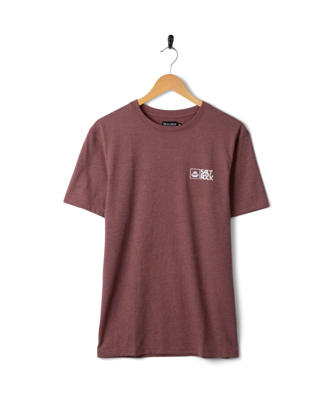 Saltrock Original - Mens Short Sleeve T-Shirt - Dark Pink